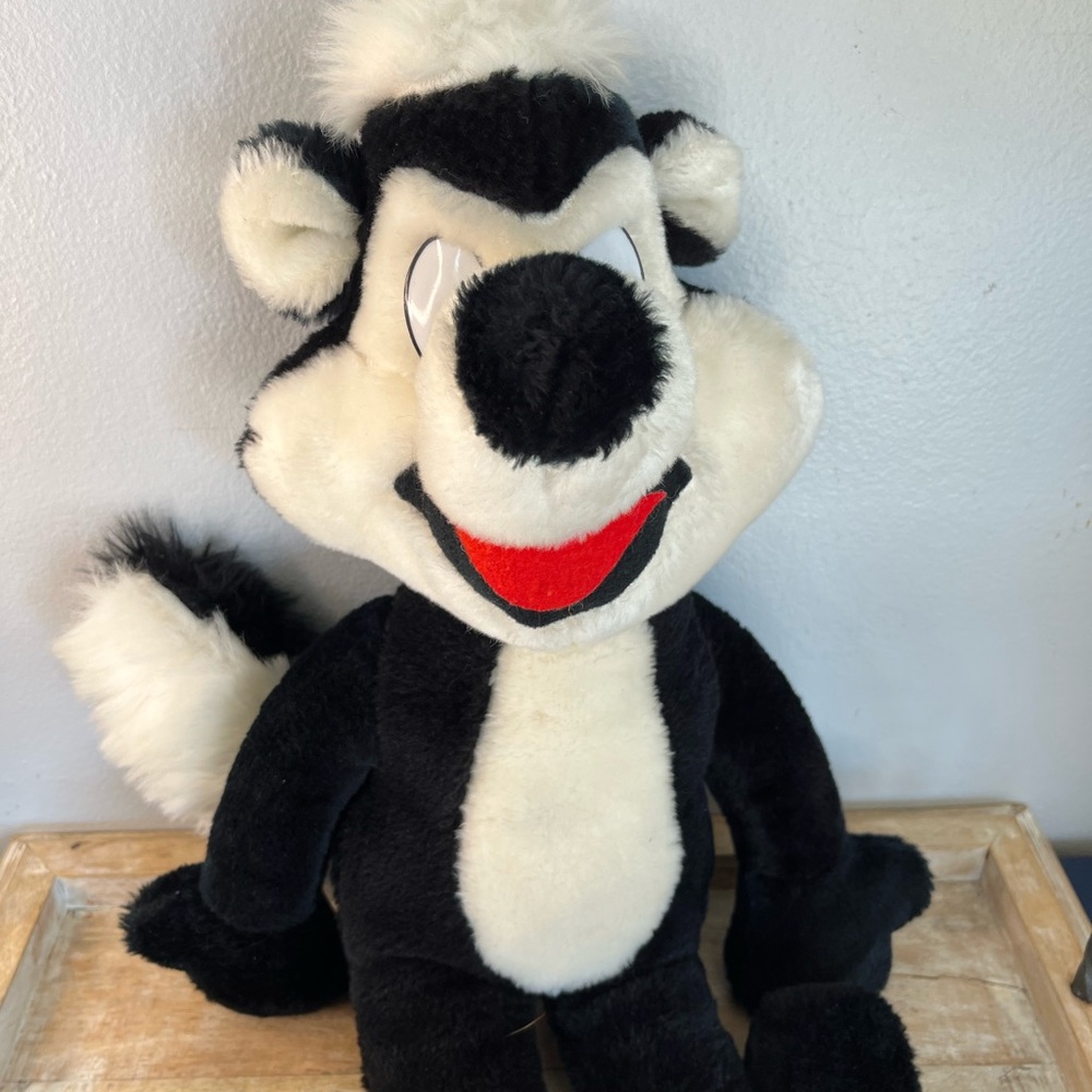 Warner Bros Black and White Cartoon Plush Toy